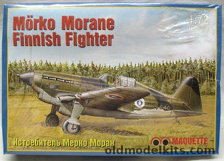 Maquette 1/72 Morko Morane Finnish Fighter, MQ7238 plastic model kit